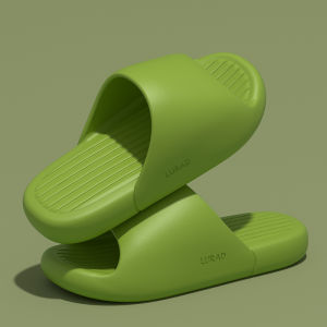 MONLEYTA | Non-Slip Bathroom Slippers Indoor Home Use For Men And Women EVA Couples Sandals Summer Season Flat Heel Home Comfort Shoes