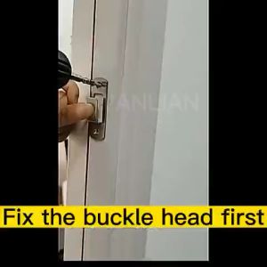 Oright 90 Degree Push Door Lock: Durable Cabinet Hardware