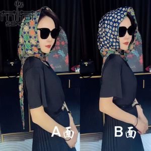 Khăn Choàng Lụa Pha Trộn Thời Trang Chống Gió Thắt Nơ Đa Năng Khăn Trùm Đầu Kiểu Dáng Thanh Lịch Khăn Lụa Mềm Mại Cho Phụ Nữ Mùa Xuân Hè