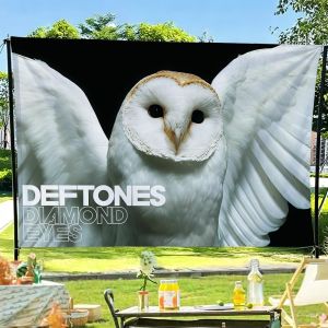 Band D-Deftones-S Private Music flag For Garden Party Living Room Home Wall Decor Banner Bedroom Outdoor Tapestry