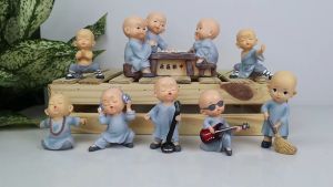 Tượng Chú Tiểu Áo Xanh Áo Lam - Đủ mẫu trang trí nhà ô tô sân vườn làm quà tặng