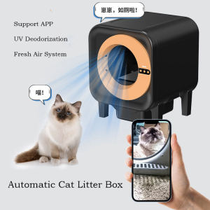 Automatic Cat litter box Self-Cleaning Fully Enclosed Cat Toilet ห้องน้ำเเมวแบบอัตโนมัติ รุ่น