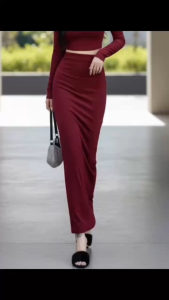 Chân váy bút chì xẻ sau KVYBODY C3 chất borip lụa mềm mịn dày dặn co giãn thích hợp mặc đi tiệc đi làm đi chơi