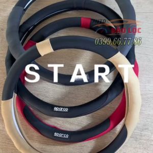 Bọc vô lăng SPARCO cao cấp size 38cm cho mọi dòng xe