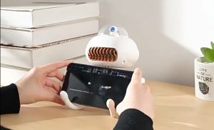 พัดลมแบบมือถือ: เงียบ3สปีดกะทัดรัดและประหยัดพลังงานเพื่อการใช้งานที่หลากหลาย