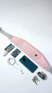 （COD）แฟชั่นกระเป๋าวิ่ง กระเป๋าอเนกประสงค์ กระเป๋าคาดเอว กระเป๋าวิ่ง กระเป๋าออกกำลังกาย กระเป๋าสตางค์