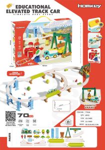 Educational Marble Run Car Track Set Toy