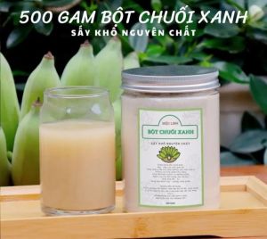 Bột Chuối Xanh Nguyên chất 1kg 🍀Bột Chuối tiêu & Chuối tây 🍀Giàu chất xơ và tinh bột kháng 🍀Tốt cho sức khỏe tiêu hóa Người ăn uống chế độ healthy nên dùng 🍀An tâm mua sắm tại OMNI MALL