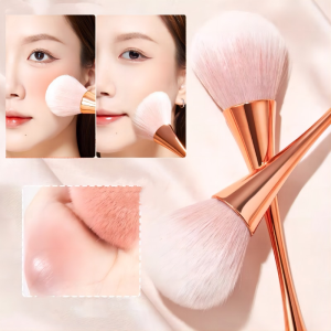 Rose Gold Powder Blush Brush Professional Make Up Brush Large Cosmetic Face Cont Brocha Colorete Make Up Tool