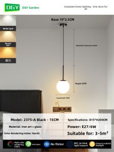 DGY | Luxurious Minimalist Small Pendant Light