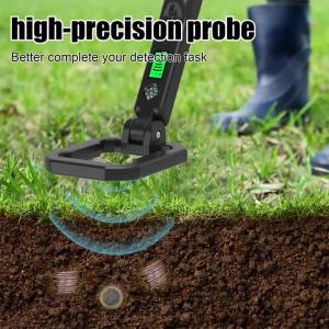 360° Side Metal Scanner Foldable Handheld Metal Detector High Sensitivity Coil Gold Copper Metal Finder Underground Metal Finder