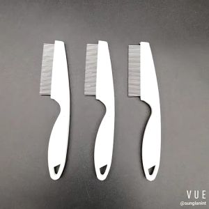 Pet brush grooming sisir pembersih penghilang kutu anjing kucing