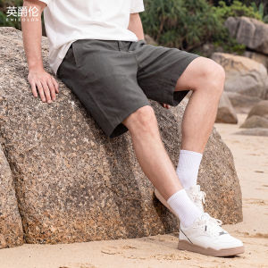 Enjeolon | Quần Short Lanh Tencel Mỏng Hơi Lạnh