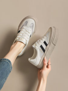 Josiny | Platform White Sneakers For Skirts