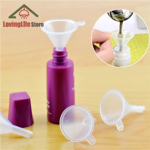 3cm 5cm Mini Plastic Funnels For Perfume Mini Liquid Essential Oil Filling Empty Bottle Packing Tool