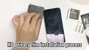 3Pcs Privacy Glass For Samsung Galaxy Auantum Quantum 3 Jump3 wide 4 5 Xcover 6 Pro 7 Anti-Spy Screen Protector For Galaxy A54