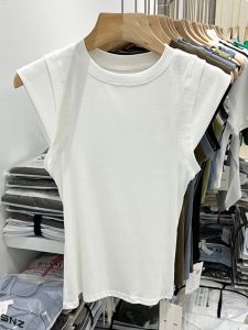 ฤดูร้อนผู้หญิง T เสื้อสาวเสื้อยืดเสื้อผ้าผู้หญิงเสื้อผ้าฝ้าย Slim TShirt หญิงแขนยาว Crop TOP ฤดูใบไม้ผลิ TEE เซ็กซี่ Canale Y2k