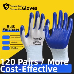 Terrain Kun | Wear-Resistant Waterproof Thick Durable Soft Slip-Resistant Odor-Resistant Breathable Work Gloves