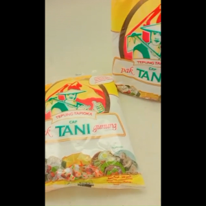 ( 1 PACK 500 GR ) CAP PAK TANI GUNUNG Tepung Tapioka