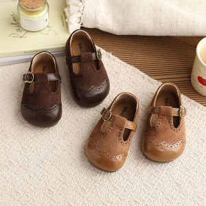 Girls Sweet Soft Bottom Slip-Resistant Princess Shoes