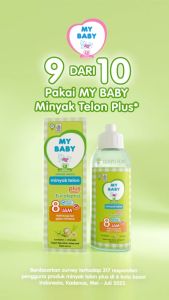 MY BABY Minyak Telon Plus Eucalyptus 30ml | 60ml | 90ml | 150ml - Minyak Bayi Anti Nyamuk 8 Jam