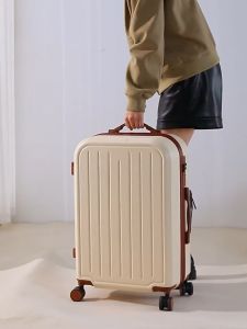 Smile bird Kapasitas Besar Koper 24 Inch 20 / 22 inch travel kabin & bagasi laptop new design stand cup / charger koper 2 in 1 Mini 14 Inch