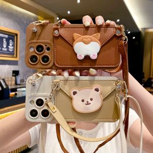 Cute Silicone Phone Case Full Cover Anti-Fall for OPPO Reno Series K9 FindX6/X5/X7 pro Womens Fashion Creative Cartoon Design