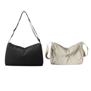 VODOOL Comfortable Women Tote Bag Casual Nylon with Crescent Shape and Adjustable Strap for Daily Activities