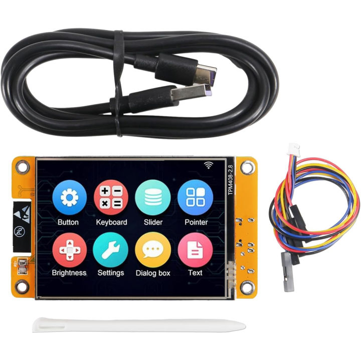 Scheda Di Sviluppo ESP32 Display Intelligente Da 2,8 Pollici Per Arduino LVGL WIFI Bluetooth Touch WROOM Modulo TFT LCD Schermo 240*320 - 4