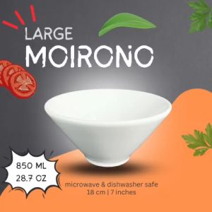LARGE MOIRONO Porcelain Bowl | Mangkok Saji Keramik | Mangkuk Sup