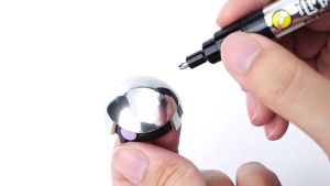 Gundam Marker Premium RAY STUDIO® กันดั้มมาร์คเกอร์ สีทองเมทัลลิค สีเงินโครเมียมเมทัลลิค