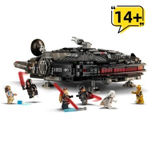 2025 New In-stock 1579PCS Dark Falcon Millennium Collection Spacecraft Building Blocks 75389 DIY Model Set Childrens Toy Gift