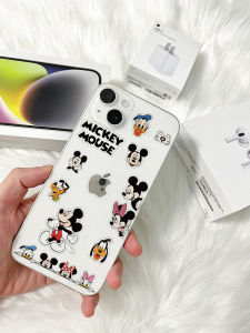 พื้นผิวเคลือบกาวลายการ์ตูน Mickey Mouse ขนาดเต็มแผ่น ป้องกันน้ำและชุ่มชื้น ตกแต่งโทรศัพท์มือถือ แก้วดื่มน้ำ แผ่นกาวตกแต่ง