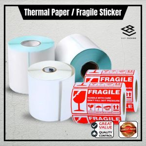 A6 Thermal Paper Label Sticker Thermal Printer Thermal Sticker Air Waybill Fragile Roll Sticker