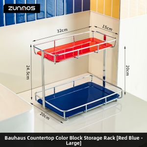 ZUNMOS | Bathroom Vanity Organizer Stainless Steel