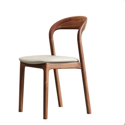 MUHUASHA | Modern Nordic Luxury Wooden Dining Chair