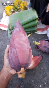 1 Kg Jantung Pisang Sayur Segar