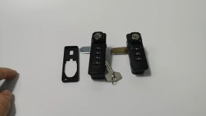 DIY 4 digits Combination Cam Cabinet Lock Black Convenient Password Security Coded Locks For Box Cabinet Cerradura g