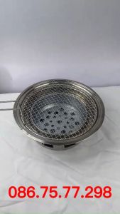 Bát than bếp nướng BBQ tô để than hoa bếp nướng tron tại bàn bếp nướng giá rẻ âu than giá rẻ