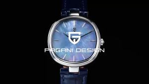 Pagani Design | Pagani Design Brand Womens Watch Top Luxury Sapphire Quartz Womens Watch High-Quality PU Leather MIYOTA GL22 Watches for Women
