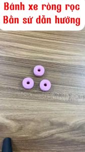 Bánh xe ròng rọc bằng Sứ dẫn hướng Pulley sứ Pully sứ dẫn hướng chống xước dây chất lượng Combo Bánh Xe 5 Cái - Lazada