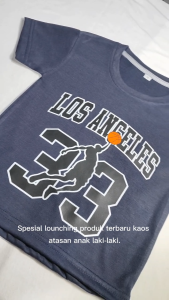 Baju Atasan Kaos Jersey Anak Laki Laki Karakter Distro Anak Cowok Basket Keren Umur 1 - 10 Tahun