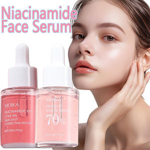 Peach 70% Niacinamide Face Serum Melanin Removal Fade Melasma Dark Spots Corrector Shrink Pores Moisturizing Korean Skin Care