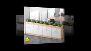Tủ Hồ Sơ Dạng Thấp Tủ Tài Liệu Văn Phòng Gỗ MDF THS613 - Nội Thất Lắp Ráp Viễn Đông