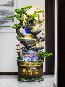 ตกแต่งบ้าน เครื่องประดับตกแต่งพื้นที่รับแขก กระแสน้ำ ตกแต่งบ้าน สวนเทียม พลังงานธรรมชาติ วัสดุอื่นๆ ไม่ใช่เซรามิก