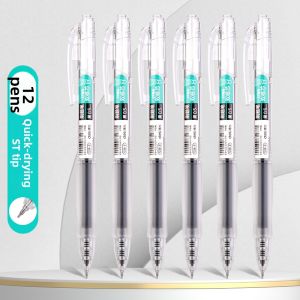 deli | Quick Drying Transparent Student Exam Pen 0.5mm