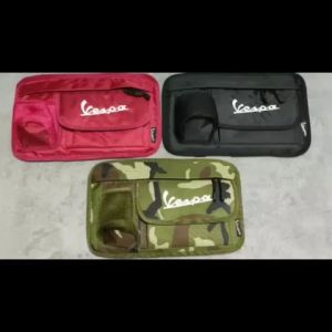 กระเป๋าแขวนหน้าแฮนด์ กระเป๋าเก็บของ แขวนด้านหน้า สำหรับ Vespa GTS LX lxv Scarabeo Sprint Primavera 150 125 จุของได้เยอะ ราคาเช่นค่า