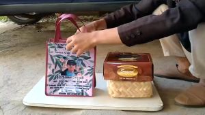 Tas Souvenir Box Parcel Hajatan | Tas Hantaran Box Berkat | Tas Aqiqah | Tas Berkat | Goodie Bag