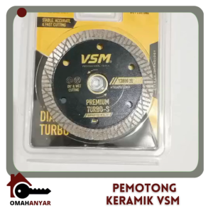 VSM Diamond Saw Blade 4" Turbo S Mata Potong Keramik Granit