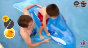 INTEX Inflatable Toy Swimming Pool Ring Swimming Float Blue Whale Terapung Pelampung Kolam Renang 58523